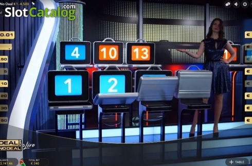 Скрин2. Deal Or No Deal Live слот