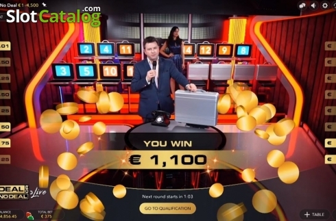 Скрин4. Deal Or No Deal Live слот