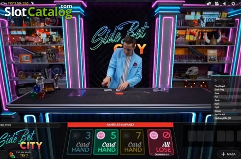 Скрин2. Side Bet City слот