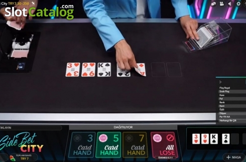Скрин3. Side Bet City слот