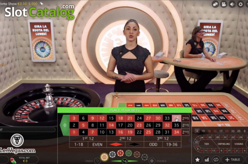 Скрин2. Leo Roulette Show слот