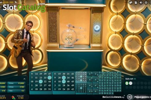Скрин3. Mega Ball (Evolution Gaming) слот
