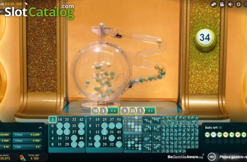 Скрин4. Mega Ball (Evolution Gaming) слот