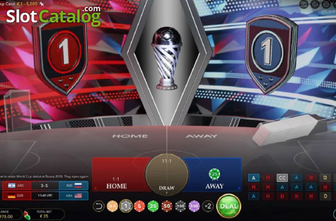 Скрин2. Football Studio First Person слот