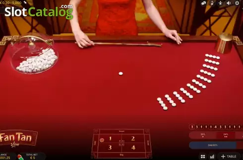 Скрин6. Fan Tan Live слот