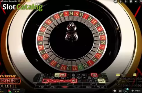 Скрин6. Xxxtreme Lightning Roulette слот
