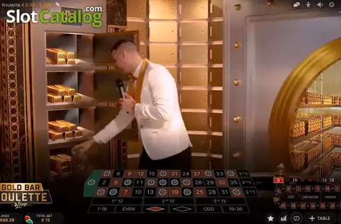 Скрин2. Gold Bar Roulette слот