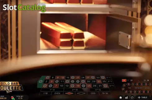 Скрин3. Gold Bar Roulette слот
