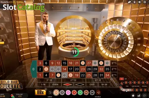 Скрин7. Gold Bar Roulette слот