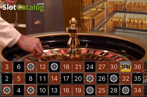 Скрин9. Gold Bar Roulette слот