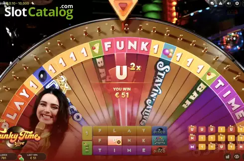 Скрин5. Funky Time слот