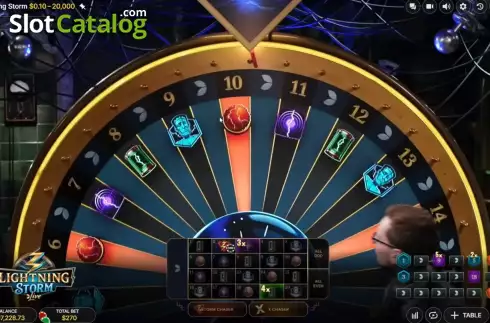 Скрин5. Lightning Storm Live слот
