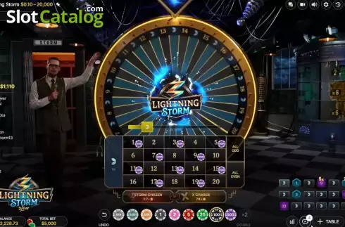 Скрин6. Lightning Storm Live слот