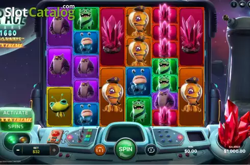 Скрин2. Space Wars XXXtreme Megaways слот