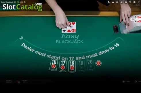 Скрин3. Easy Blackjack слот