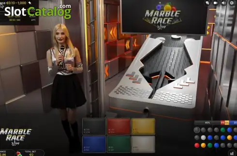 Скрин2. Marble Race слот