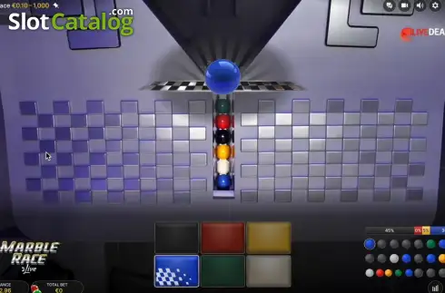 Скрин4. Marble Race слот
