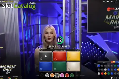 Скрин5. Marble Race слот