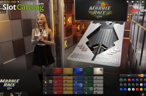 Скрин9. Marble Race слот