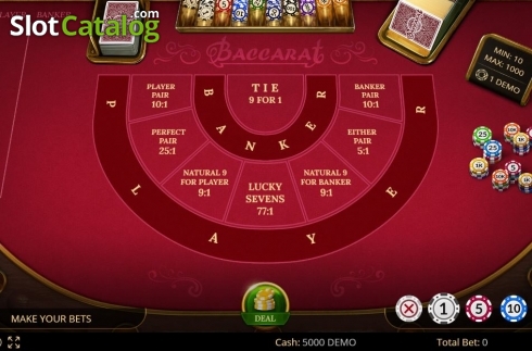 Скрин2. Baccarat 777 слот