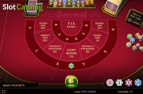 Скрин3. Baccarat 777 слот