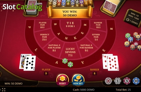 Скрин4. Baccarat 777 слот