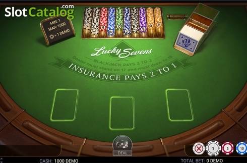 Скрин2. Blackjack Lucky Sevens слот