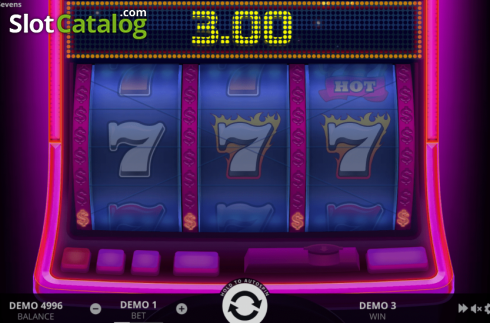 Скрин5. Hot Triple Sevens (Evoplay Entertainment) слот