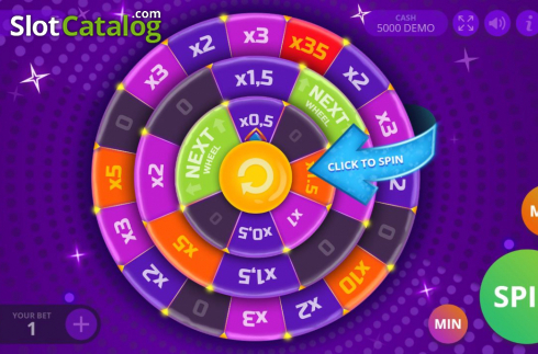 Скрин2. Magic Wheel (Evoplay) слот