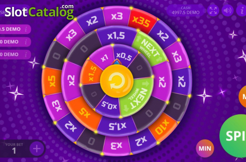 Скрин3. Magic Wheel (Evoplay) слот