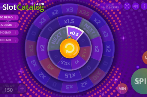 Скрин4. Magic Wheel (Evoplay) слот