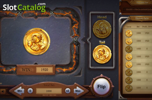 Скрин4. Head & Tails (Evoplay Entertaiment) слот
