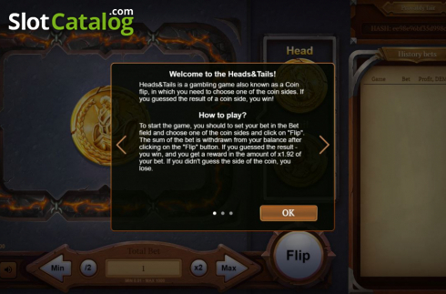 Скрин5. Head & Tails (Evoplay Entertaiment) слот