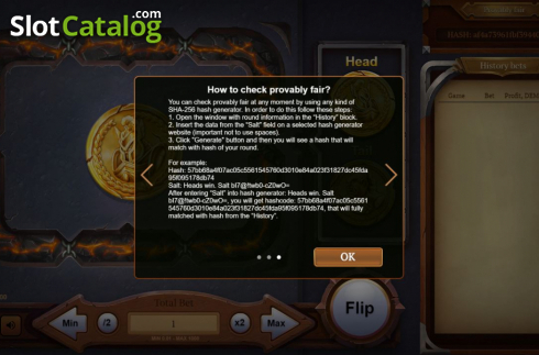 Скрин7. Head & Tails (Evoplay Entertaiment) слот