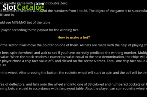Скрин7. American Roulette 3D (Evoplay) слот