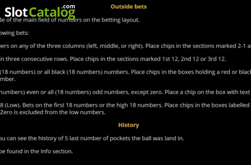 Скрин9. American Roulette 3D (Evoplay) слот
