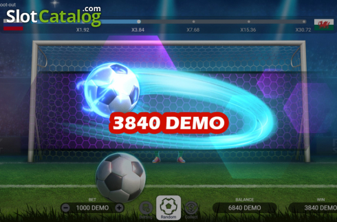Скрин4. Penalty Shoot Out (Evoplay Entertainment) слот