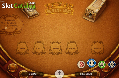 Скрин2. Texas Holdem Bonus слот