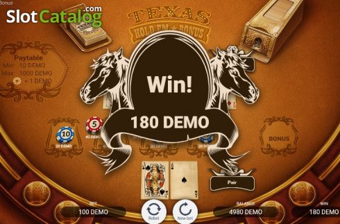 Скрин4. Texas Holdem Bonus слот