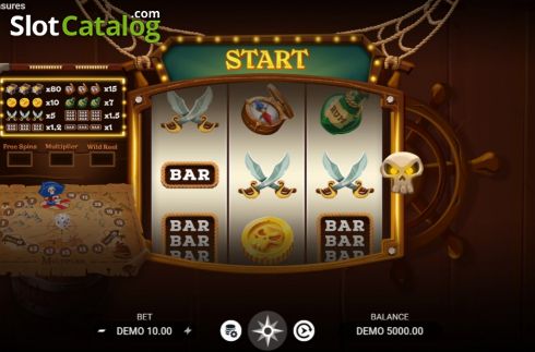 Скрин3. Jolly Treasures слот