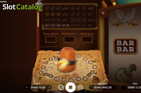 Скрин4. Jolly Treasures слот