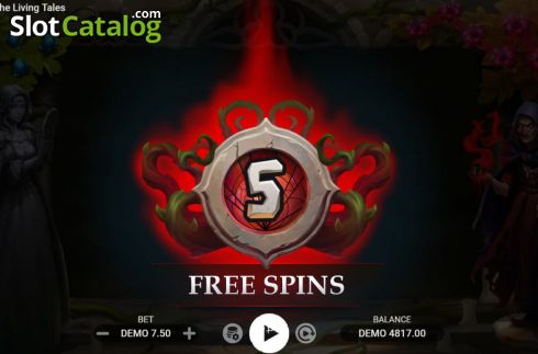 Скрин6. Night of the Living Tales слот