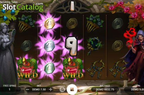 Скрин8. Night of the Living Tales слот