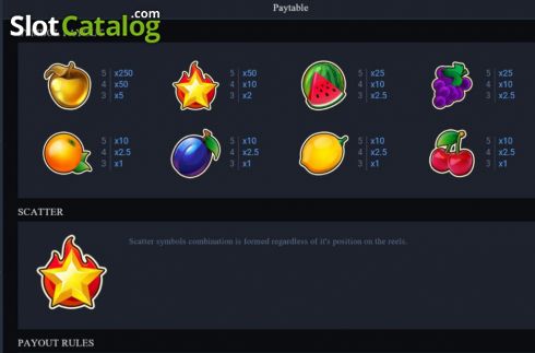 Скрин5. Fruit Super Nova слот