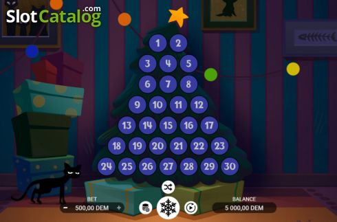 Скрин2. Xmas Kenocat слот