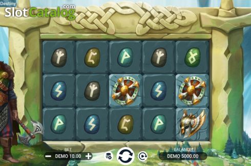 Скрин2. Runes of Destiny слот