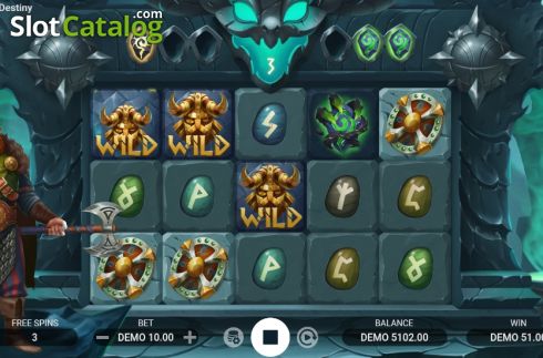 Скрин4. Runes of Destiny слот