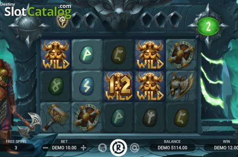 Скрин5. Runes of Destiny слот