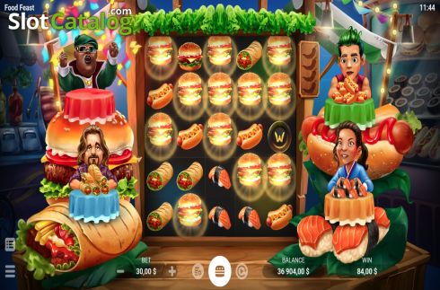 Скрин4. Food Feast слот