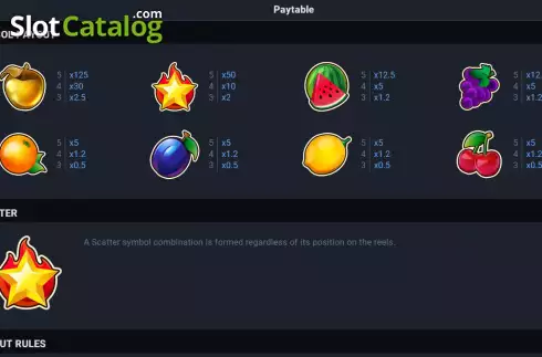 Скрин5. Fruit Super Nova 40 слот